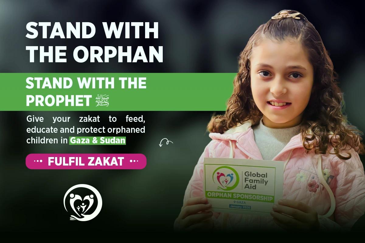 Zakat for Orphans — Gaza & Sudan